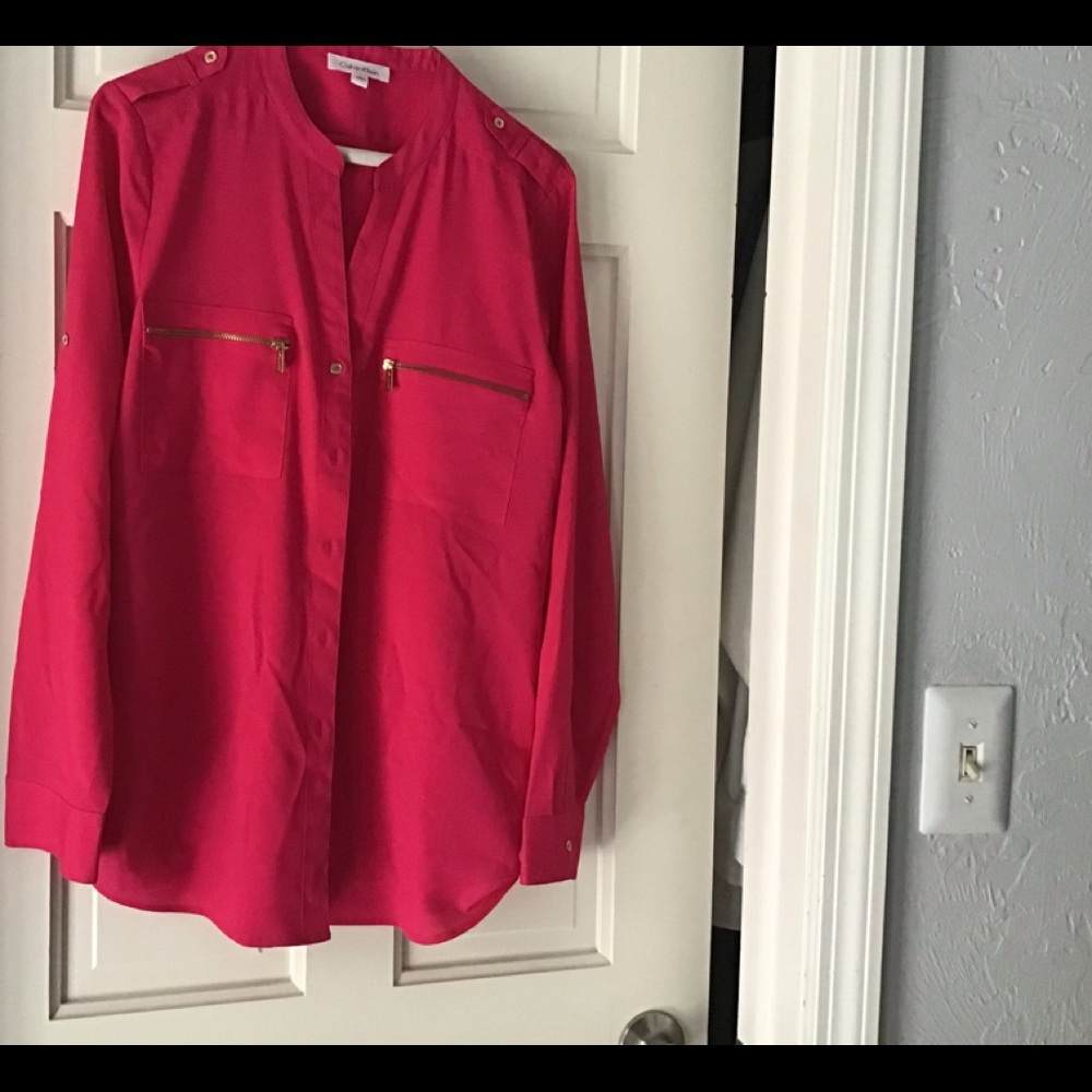 Calvin Klein blouse.